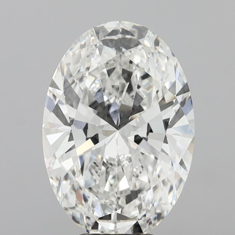 6.10 Carat Oval Lab Diamond