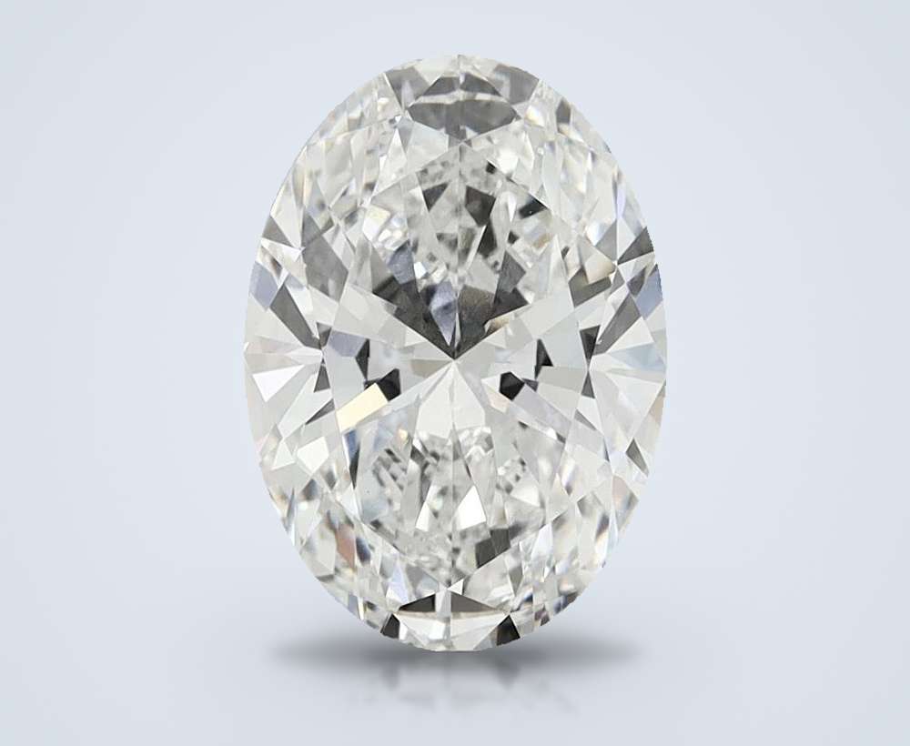 6.10 Carat Oval Lab Diamond