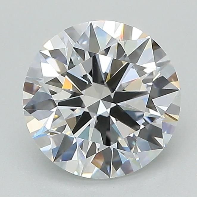 1.59ct D VVS2 Rare Carat Ideal Cut Round Lab Grown Diamond