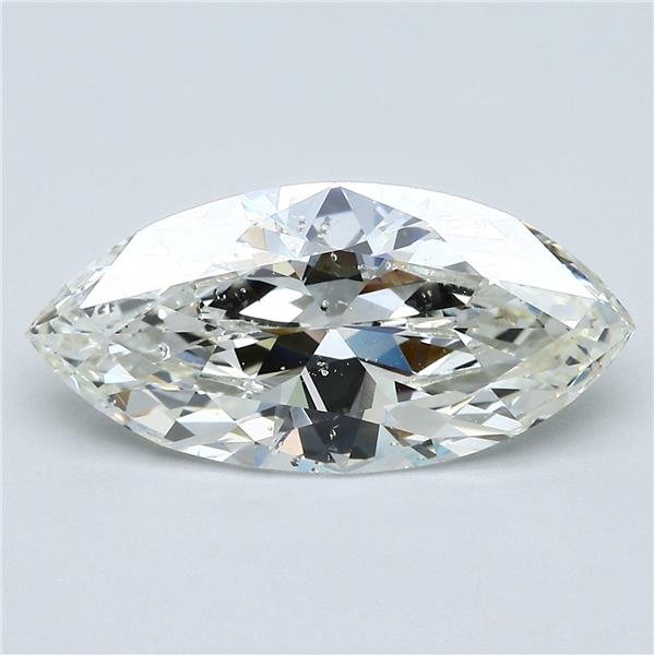 3.56ct K SI2 Rare Carat Ideal Cut Marquise Diamond