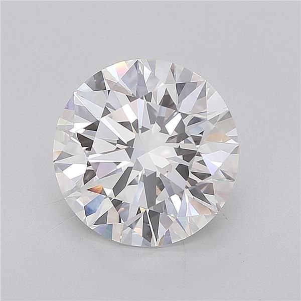 5.04ct E VVS2 Rare Carat Ideal Cut Round Lab Grown Diamond