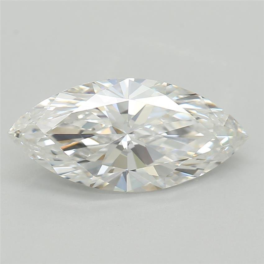 1.08ct E VVS2 Rare Carat Ideal Cut Marquise Lab Grown Diamond