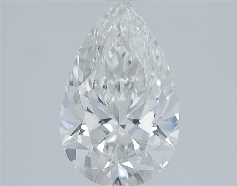 1.28ct F VS2 Rare Carat Ideal Cut Pear Lab Grown Diamond