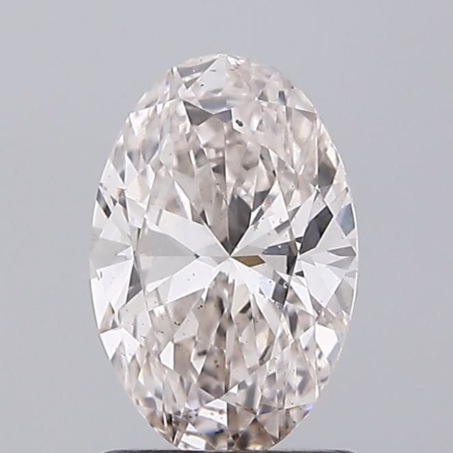 1.01ct I SI1 Rare Carat Ideal Cut Oval Lab Grown Diamond