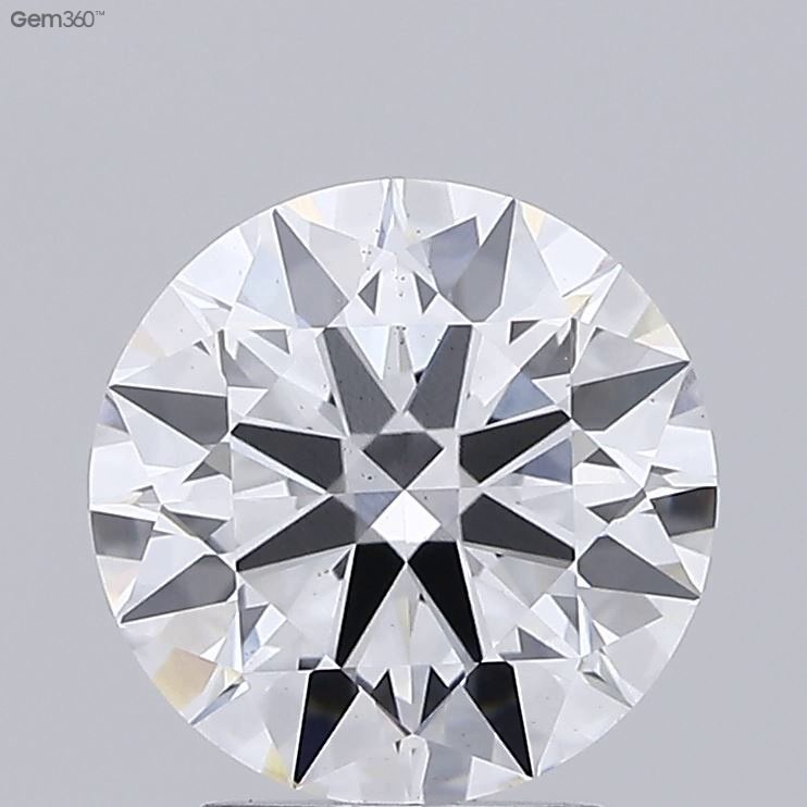 2.30ct D VS2 Rare Carat Ideal Cut Round Lab Grown Diamond