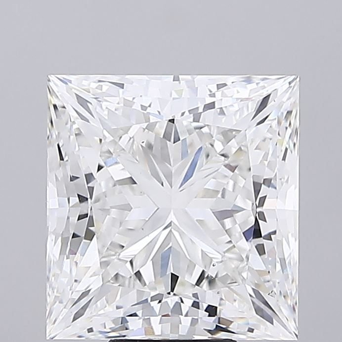 11.09ct F VS1 Rare Carat Ideal Cut Princess Lab Grown Diamond