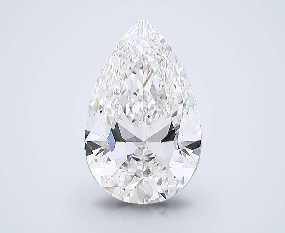 5.21 Carat Pear Lab Diamond