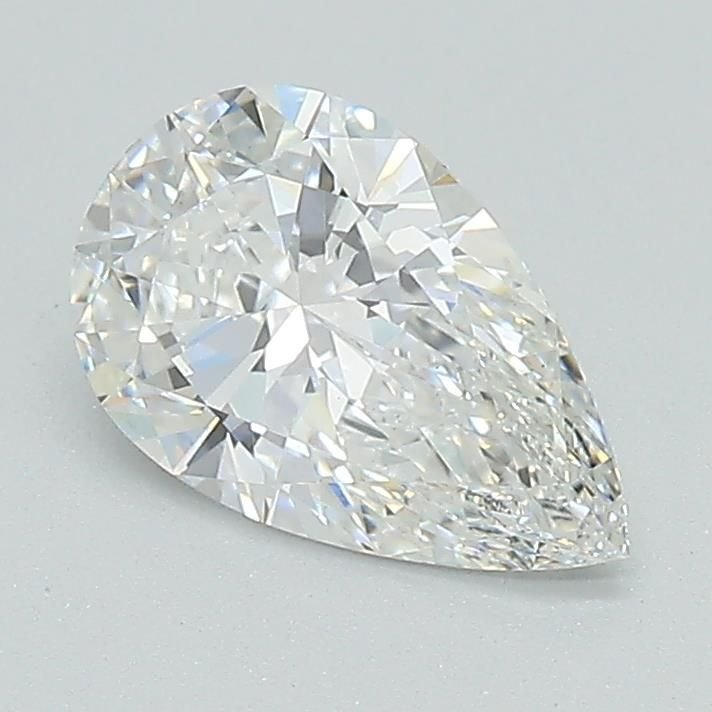 1.07ct E VS2 Rare Carat Ideal Cut Pear Lab Grown Diamond