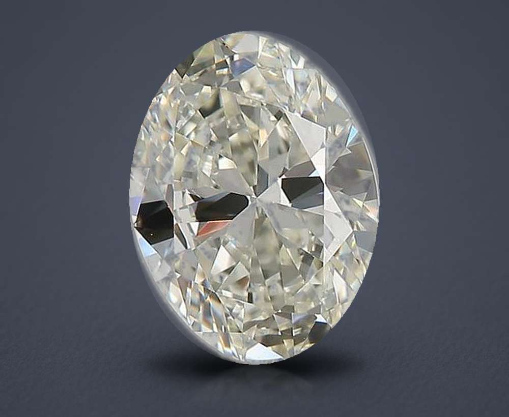 1.71 Carat Oval Natural Diamond