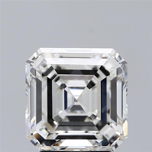 3.12ct H VS1 Excellent Cut Asscher Lab Grown Diamond