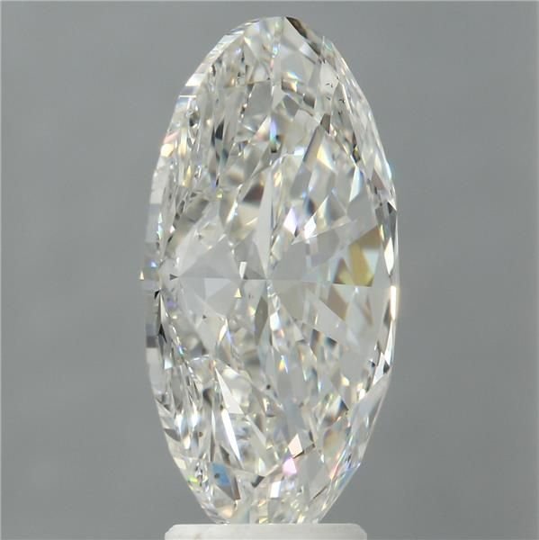 7.01ct H VS2 Rare Carat Ideal Cut Oval Diamond