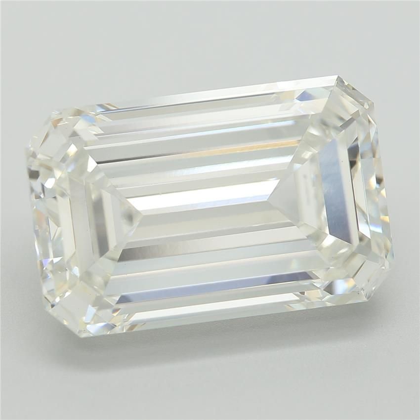 10.11ct G VS1 Rare Carat Ideal Cut Emerald Lab Grown Diamond