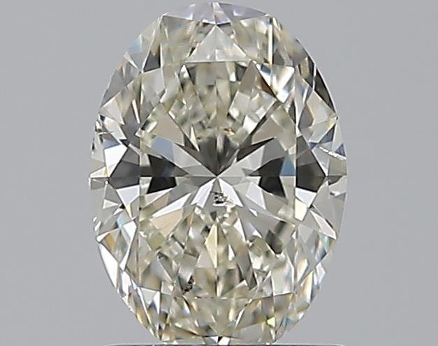 1.00ct K SI2 Rare Carat Ideal Cut Oval Diamond