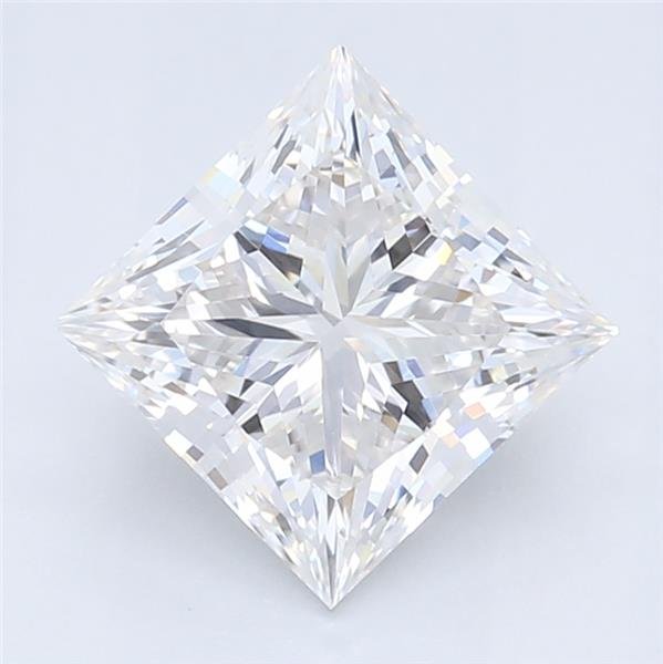 0.87ct H VVS1 Rare Carat Ideal Cut Princess Lab Grown Diamond