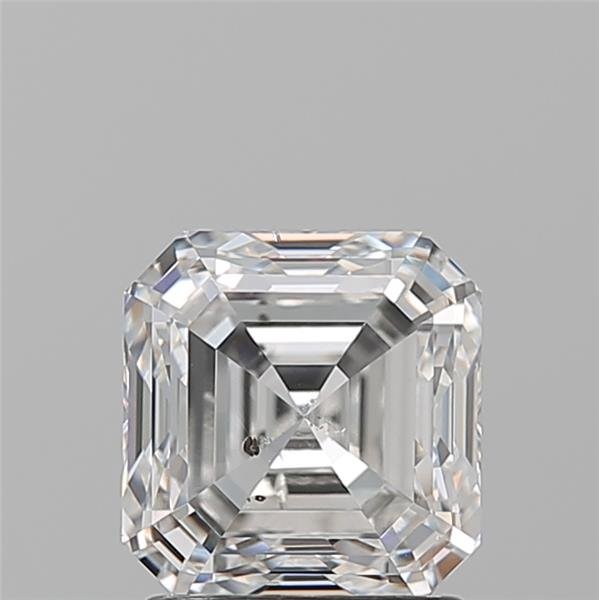 2.01ct G SI2 Very Good Cut Asscher Diamond