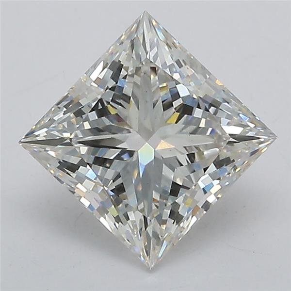 2.26ct H VS2 Rare Carat Ideal Cut Princess Lab Grown Diamond