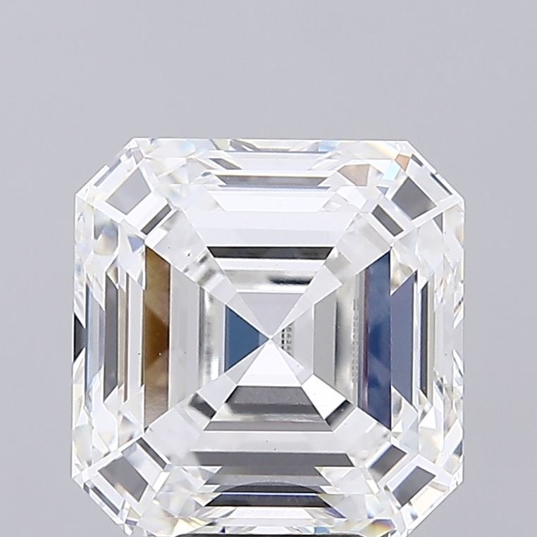 10.09ct F VS1 Rare Carat Ideal Cut Asscher Lab Grown Diamond