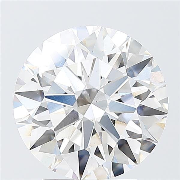 3.27ct G VS2 Rare Carat Ideal Cut Round Lab Grown Diamond