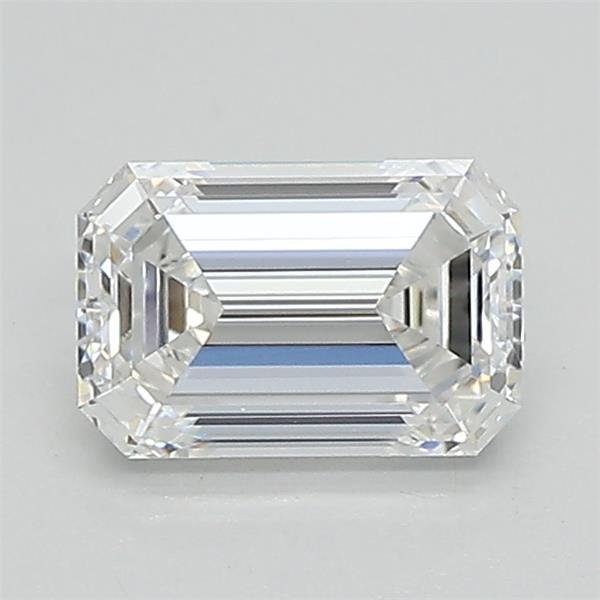 0.92ct E VVS1 Rare Carat Ideal Cut Emerald Lab Grown Diamond