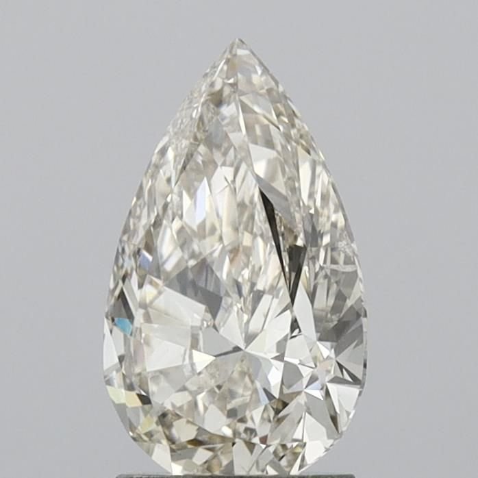 2.02ct K SI1 Rare Carat Ideal Cut Pear Diamond