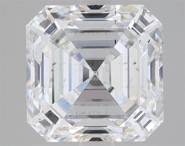 3.05ct E SI1 Rare Carat Ideal Cut Asscher Lab Grown Diamond