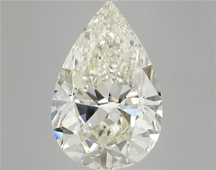10.09ct K VS2 Good Cut Pear Diamond