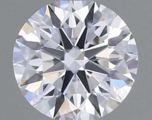 0.19ct D SI1 Rare Carat Ideal Cut Round Diamond