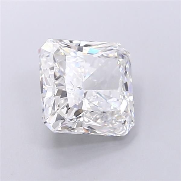 3.41ct E VVS2 Rare Carat Ideal Cut Radiant Lab Grown Diamond