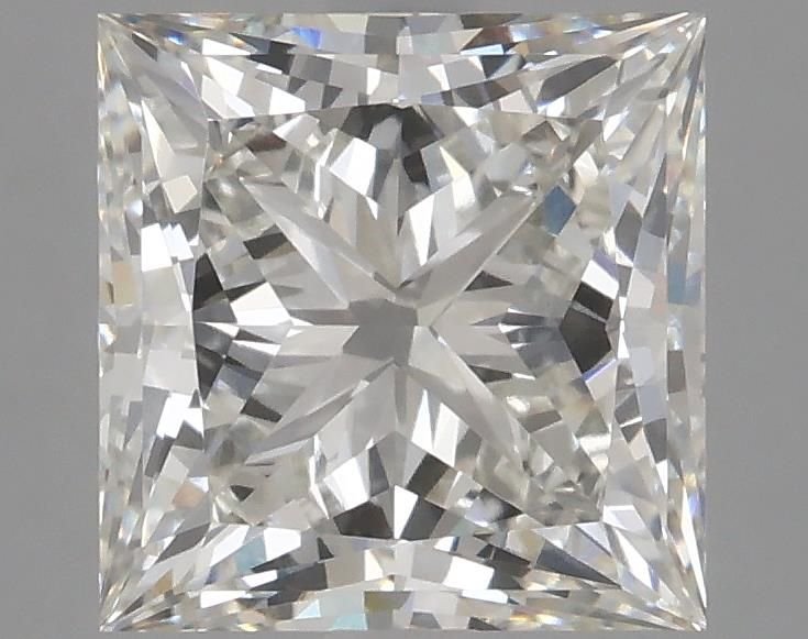 3.30ct H VS1 Rare Carat Ideal Cut Princess Lab Grown Diamond