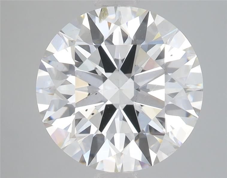 4.09ct H SI1 Rare Carat Ideal Cut Round Lab Grown Diamond