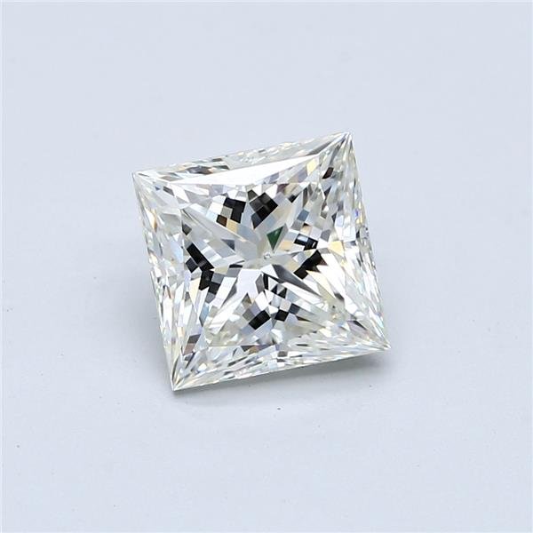 2.52ct J SI1 Rare Carat Ideal Cut Princess Diamond