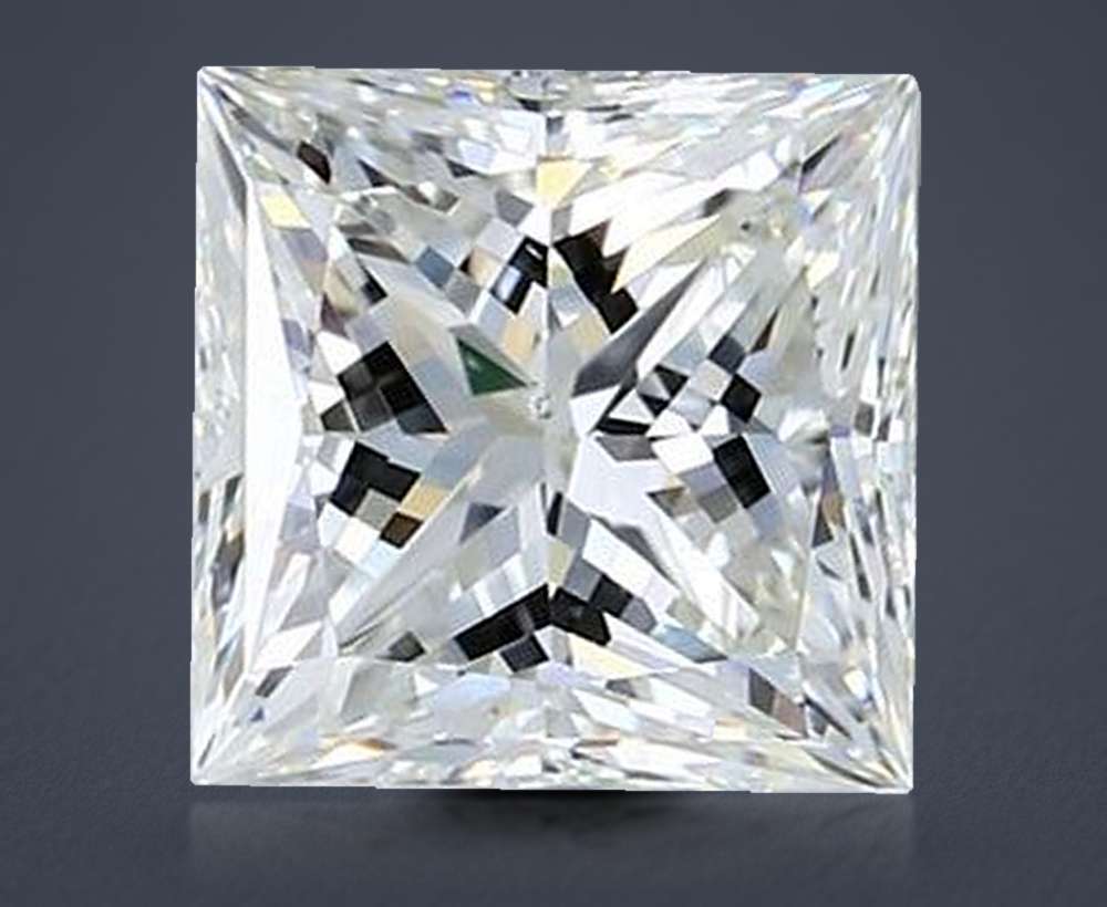 2.52 Carat Princess Natural Diamond