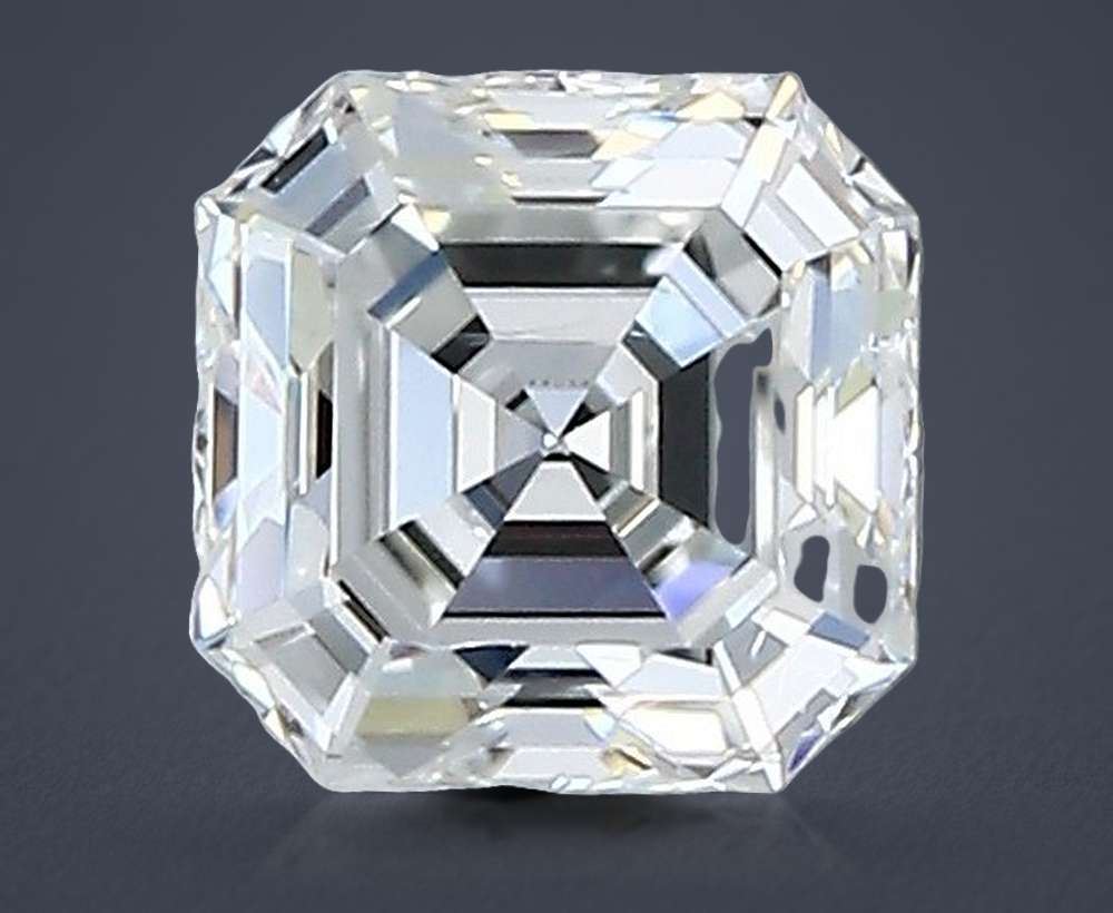 0.74 Carat Asscher Natural Diamond