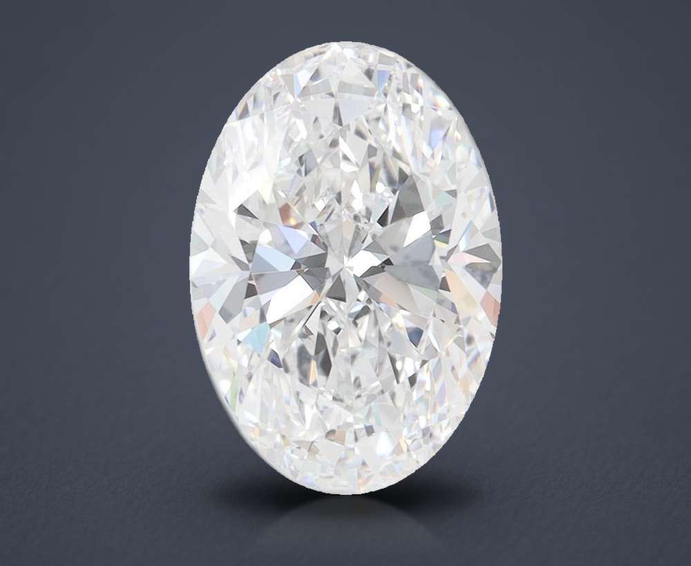 3.32 Carat Oval Lab Diamond