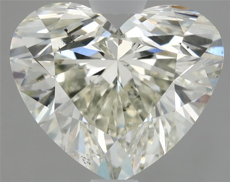 1.51ct H SI1 Rare Carat Ideal Cut Heart Diamond