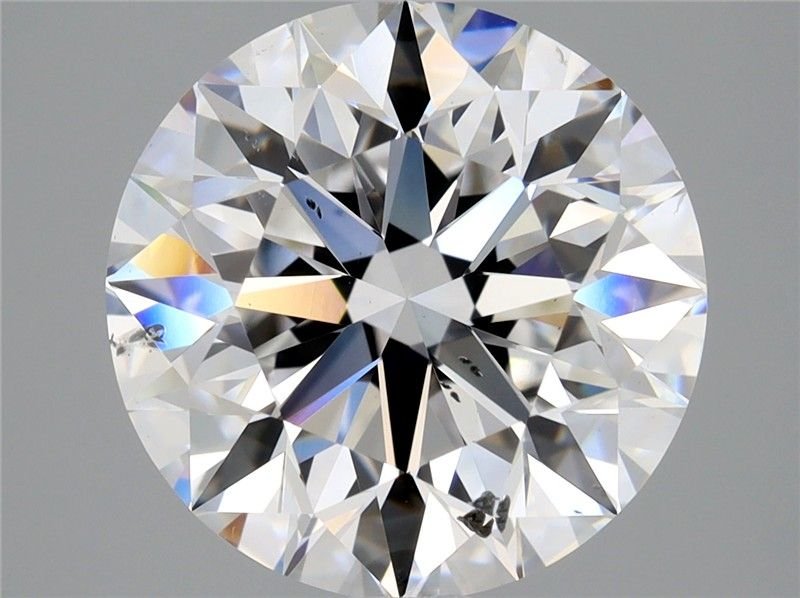 3.51ct D SI2 Excellent Cut Round Diamond