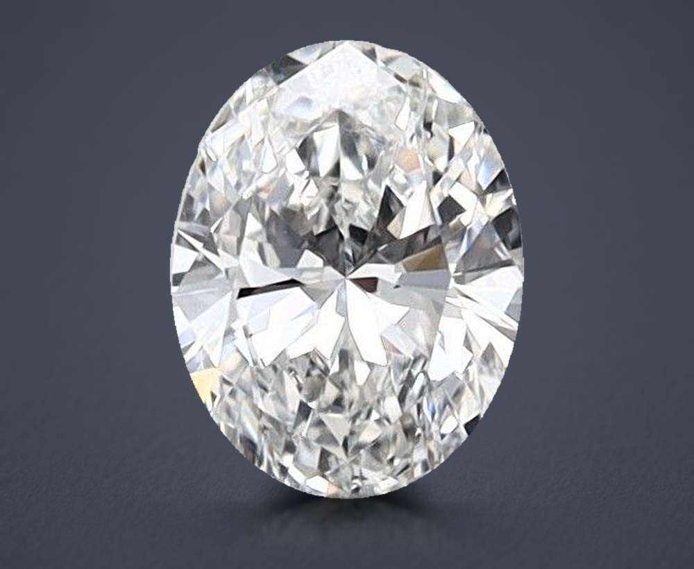 0.51 Carat Oval Lab Diamond