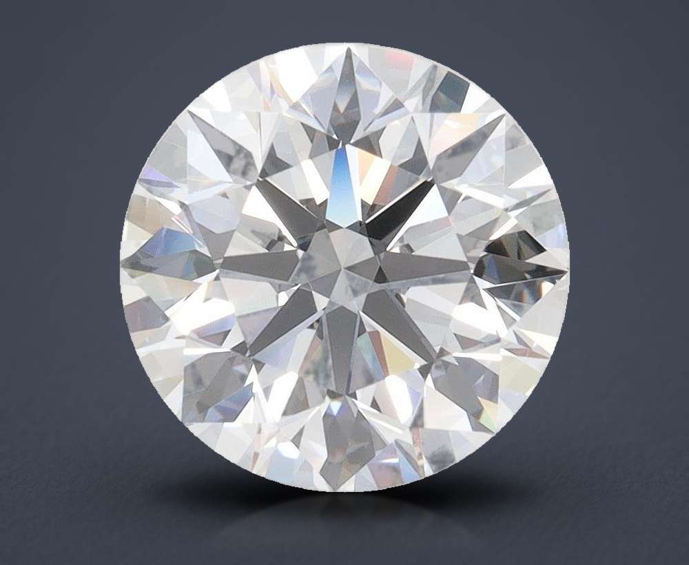 3.58 Carat Round Lab Diamond
