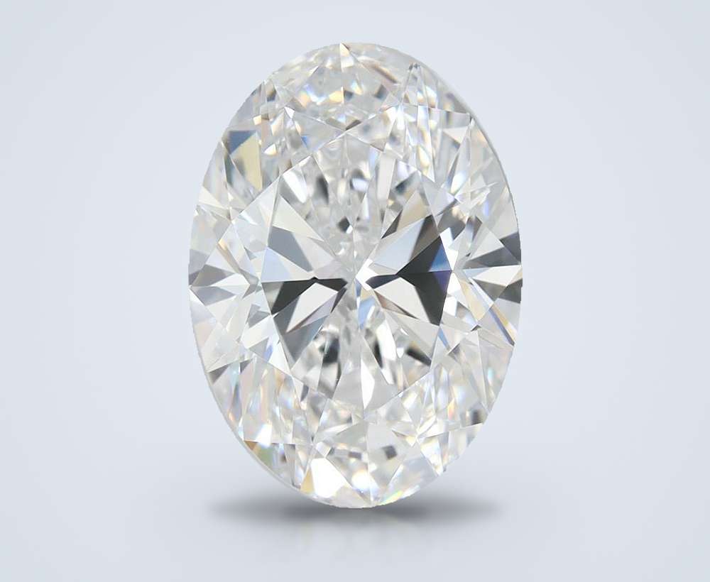 3.93 Carat Oval Lab Diamond