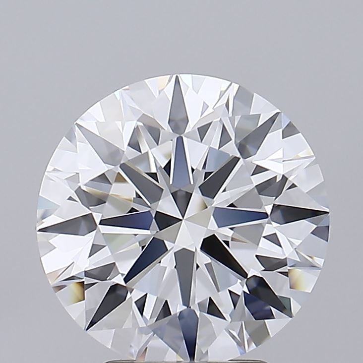 3.67ct F IF Rare Carat Ideal Cut Round Lab Grown Diamond