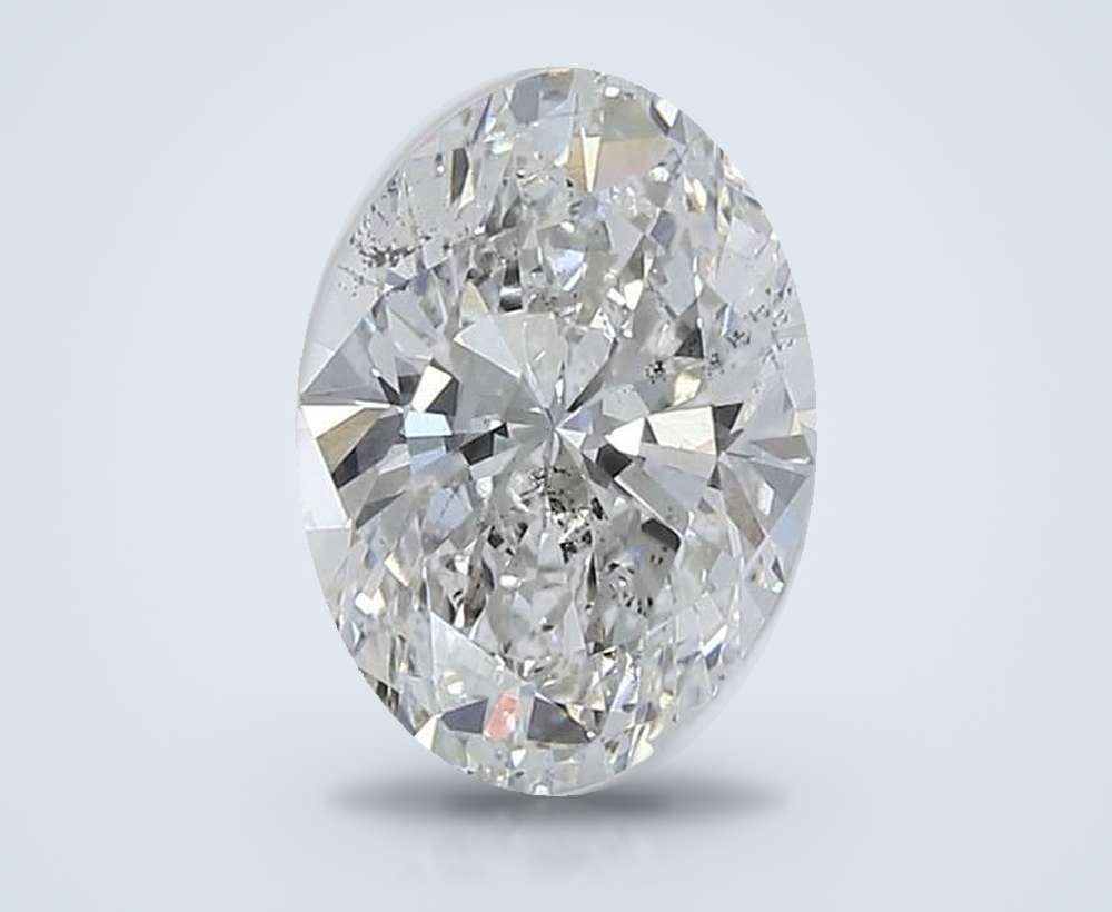 2.58 Carat Oval Lab Diamond