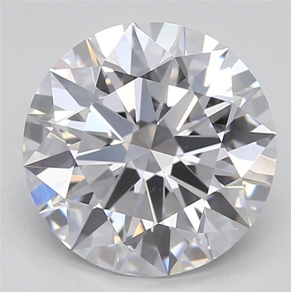 2.40ct D VVS2 Rare Carat Ideal Cut Round Lab Grown Diamond