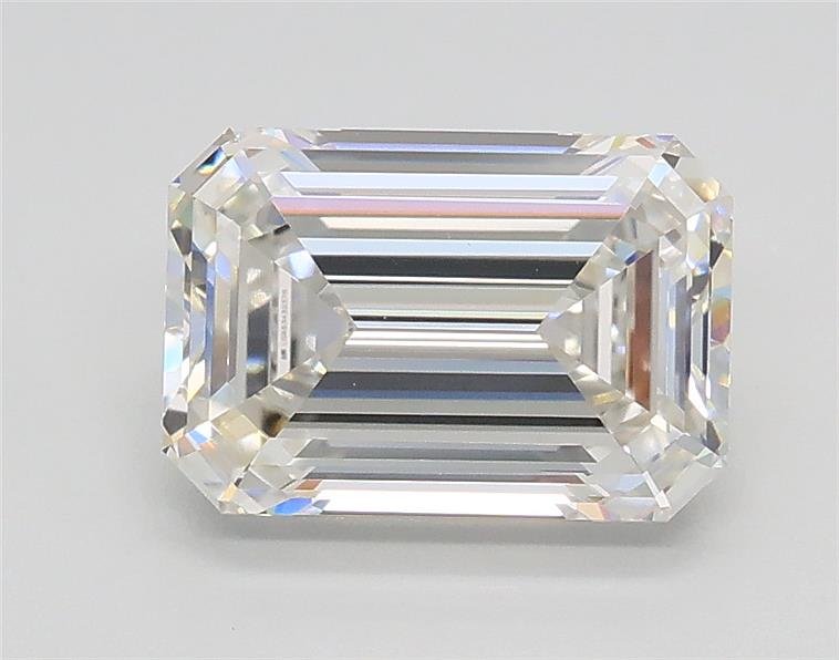 1.53ct G VVS2 Rare Carat Ideal Cut Emerald Lab Grown Diamond