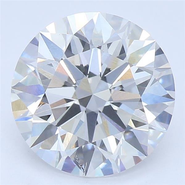 1.39ct F SI1 Rare Carat Ideal Cut Round Lab Grown Diamond