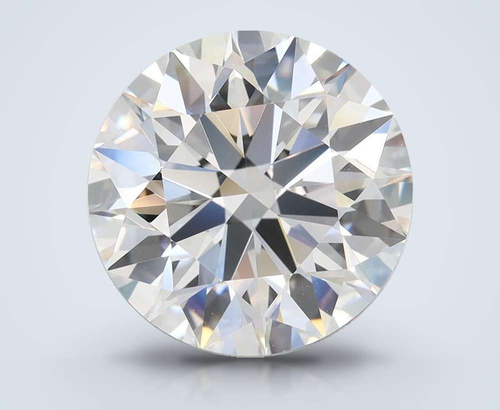 4.03 Carat Round Lab Diamond