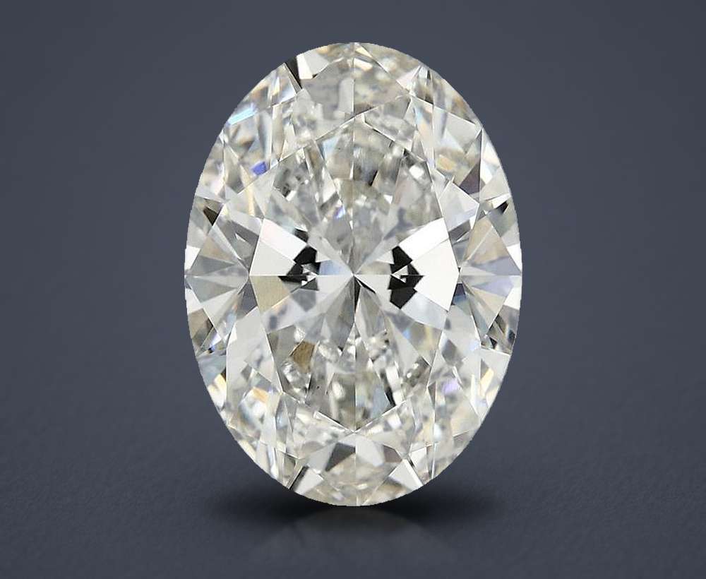 4.05 Carat Oval Lab Diamond