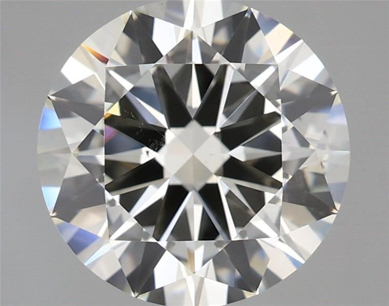3.48ct K SI1 Excellent Cut Round Diamond