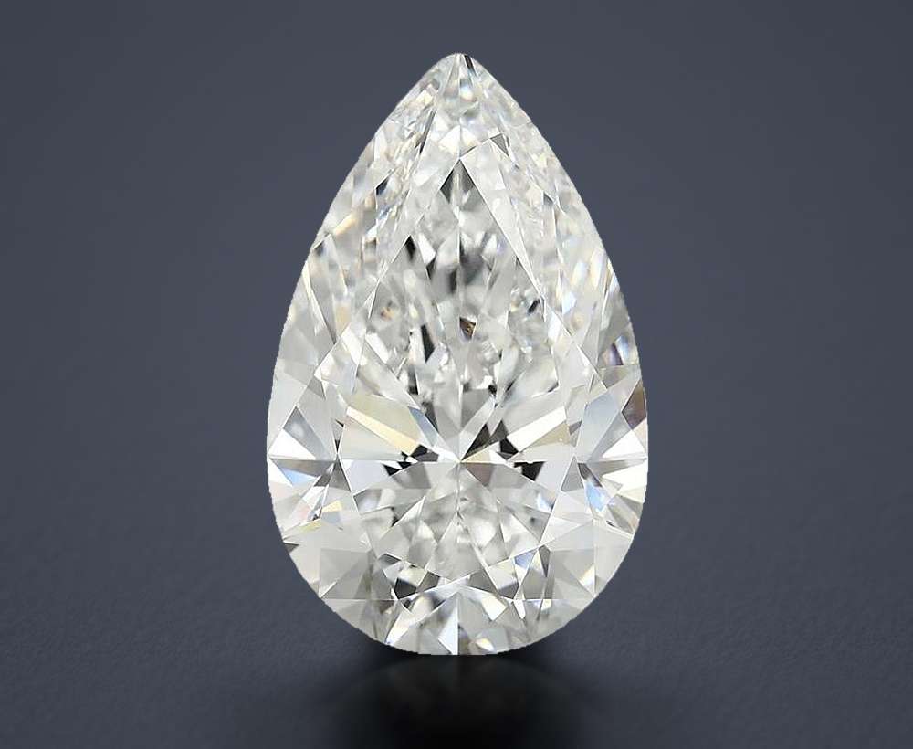 7.20 Carat Pear Lab Diamond
