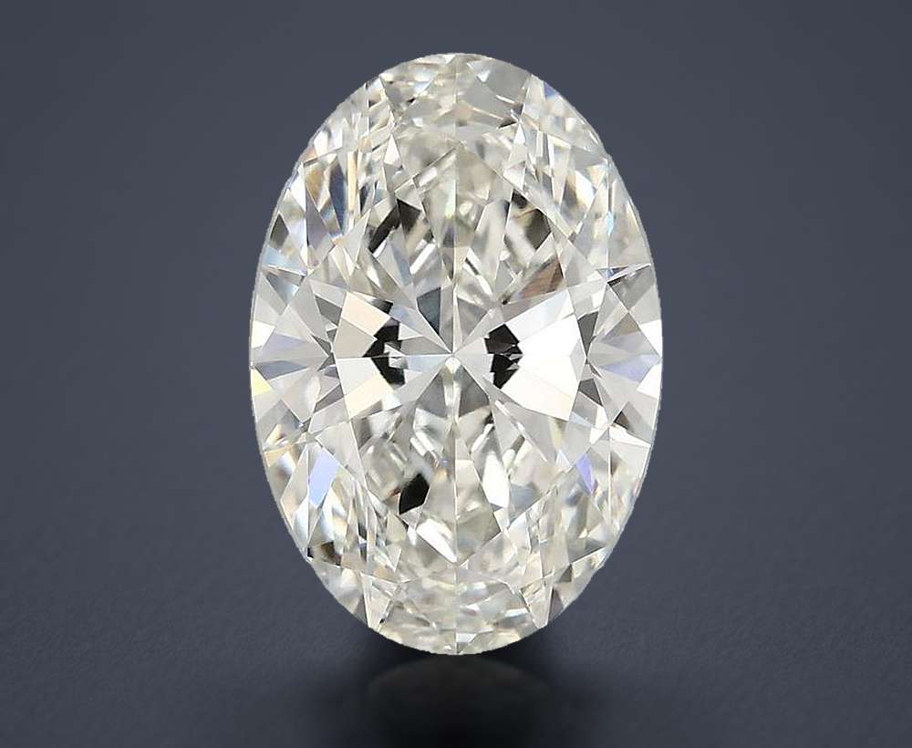3.82 Carat Oval Lab Diamond