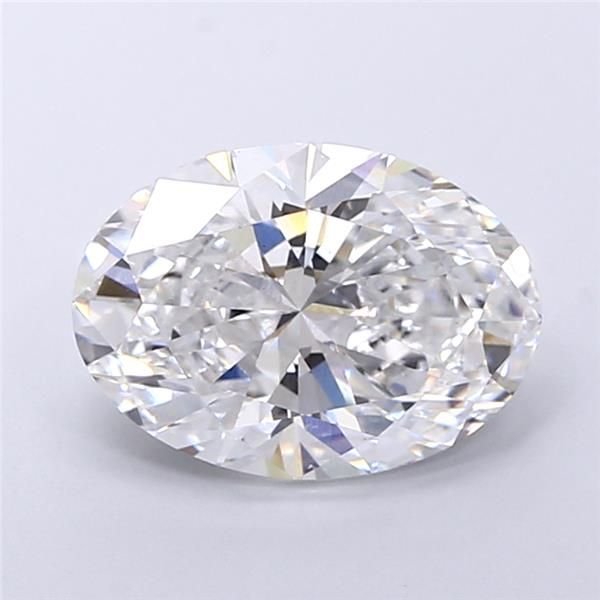 4.51ct E VS1 Rare Carat Ideal Cut Oval Lab Grown Diamond